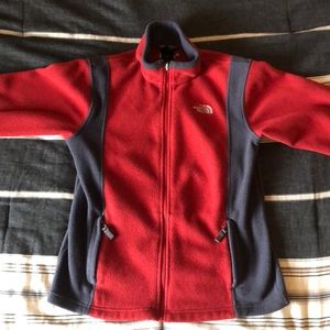 North face full zip jacket